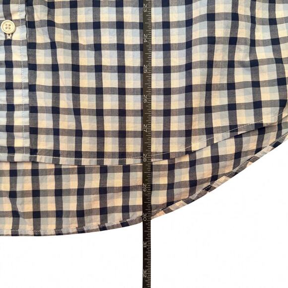 Michael Kors Tailored Fit Check Shirt Men’s Large 757F - Picture 4 of 7